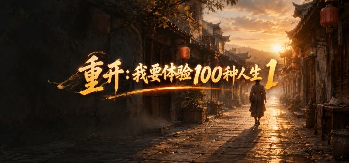 重开：我要体验100种人生1 封面