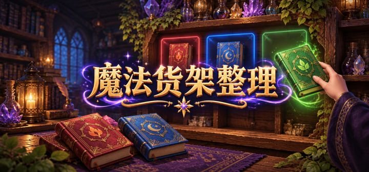 魔法货架整理 封面