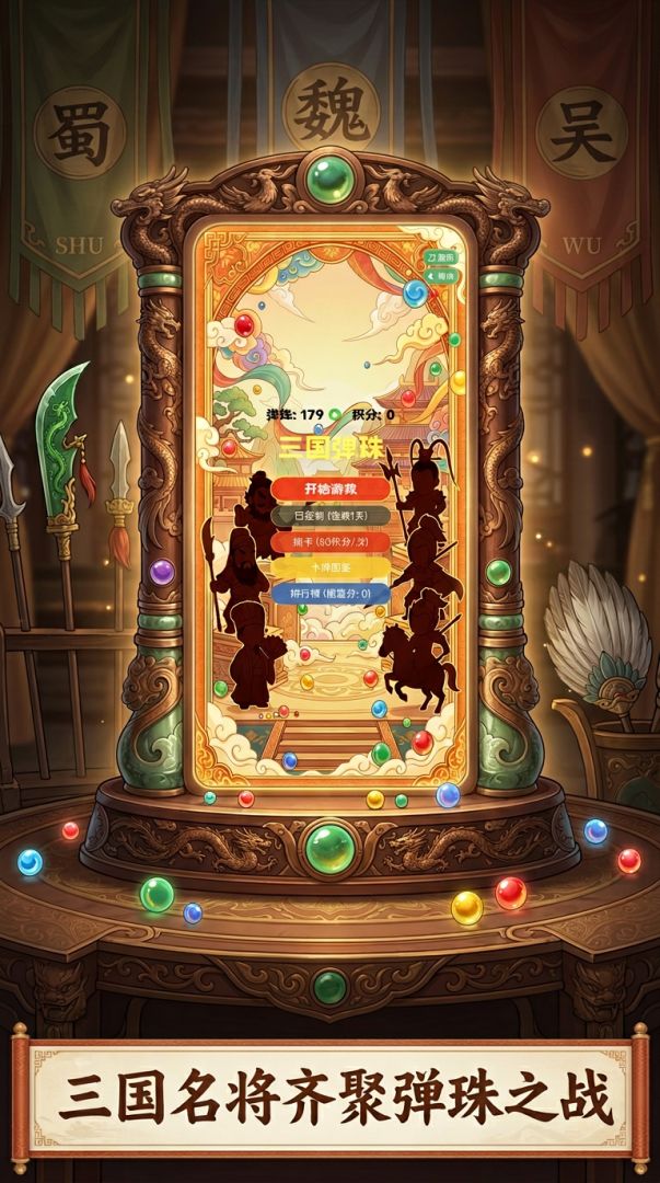 三国弹珠游戏截图