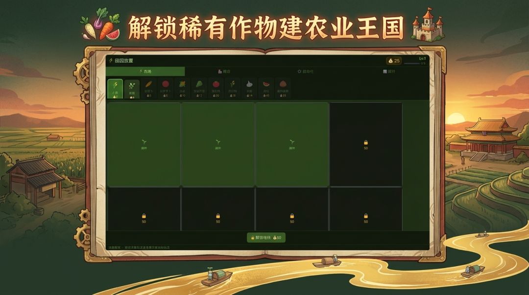 田园放置 - 天津农耕游戏截图
