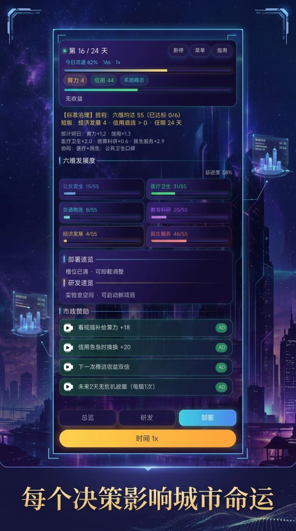 算力都市游戏截图