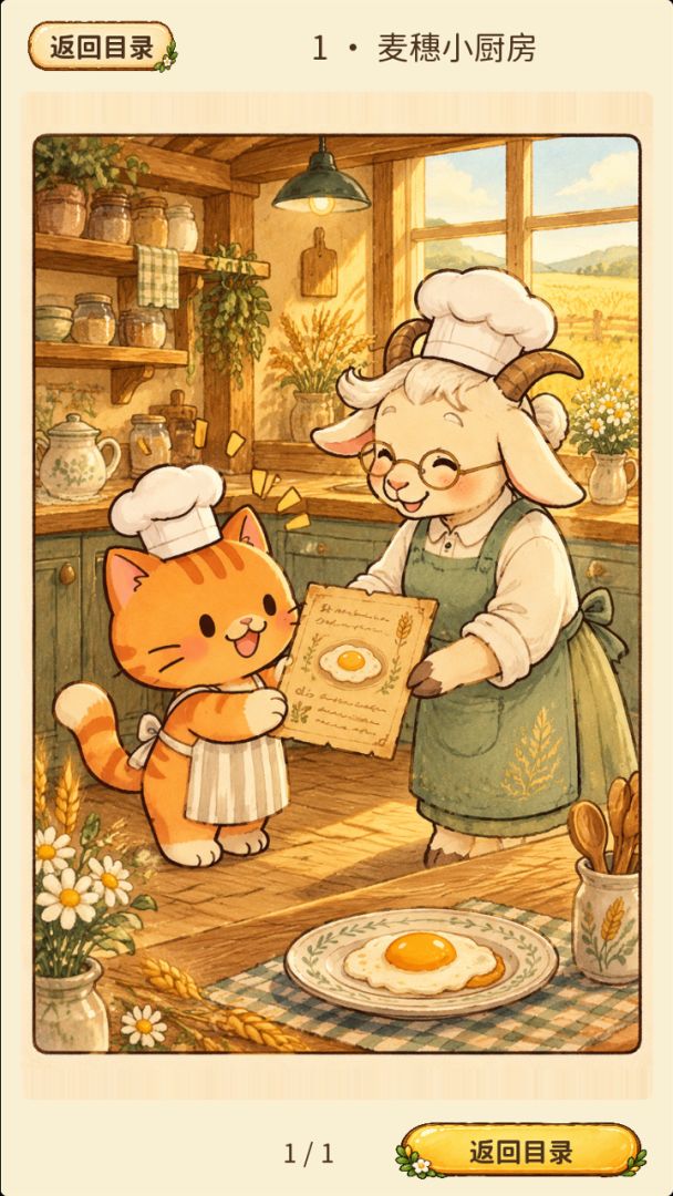 小猫煎鸡蛋游戏截图