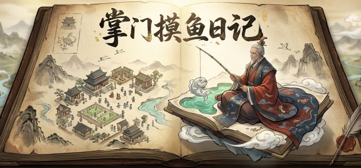 掌门摸鱼日记 封面