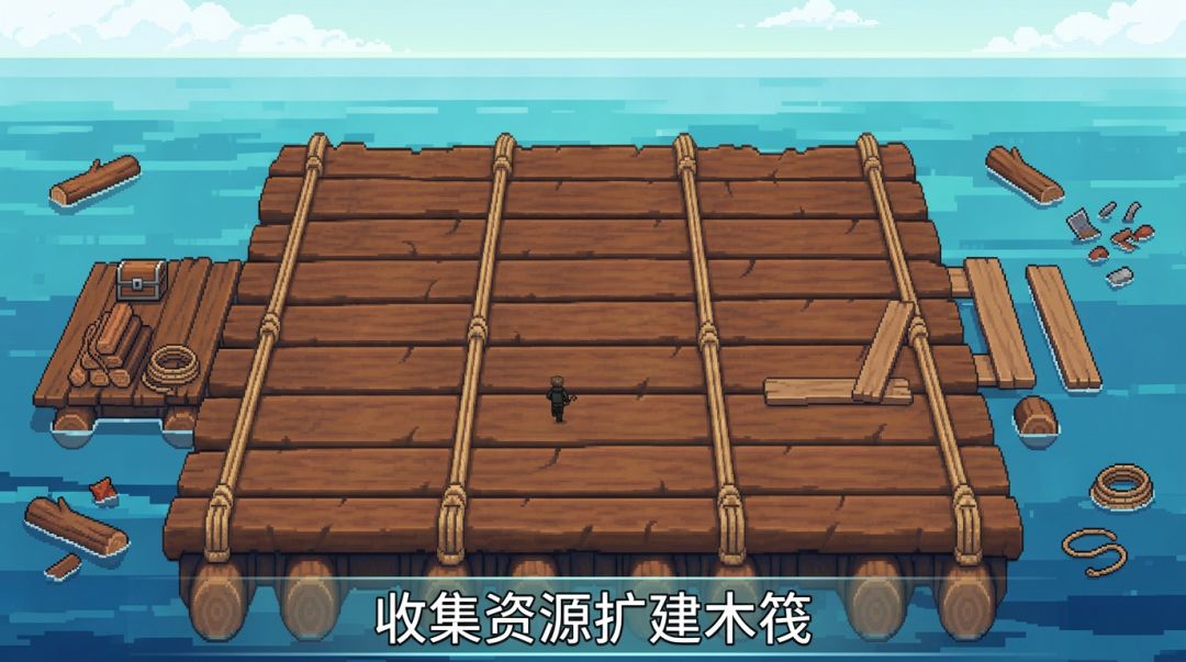 从木筏开始的生活游戏截图