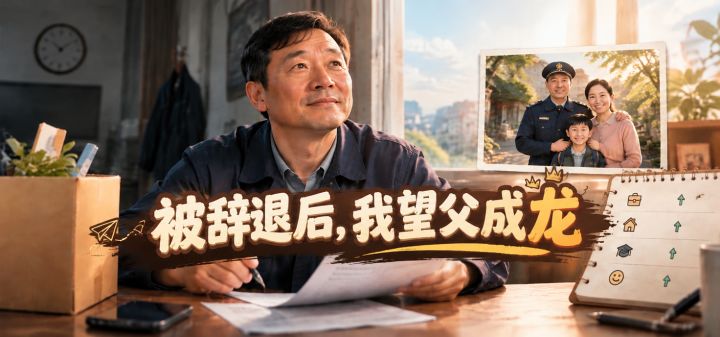 被辞退后,我望父成龙 封面