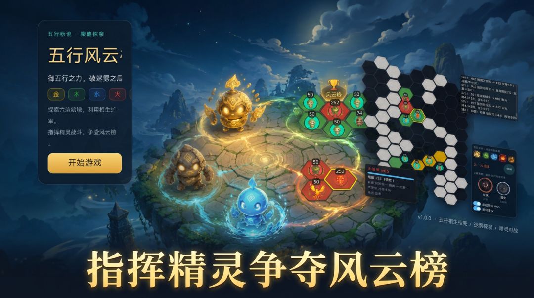 涌现:五行风云榜游戏截图