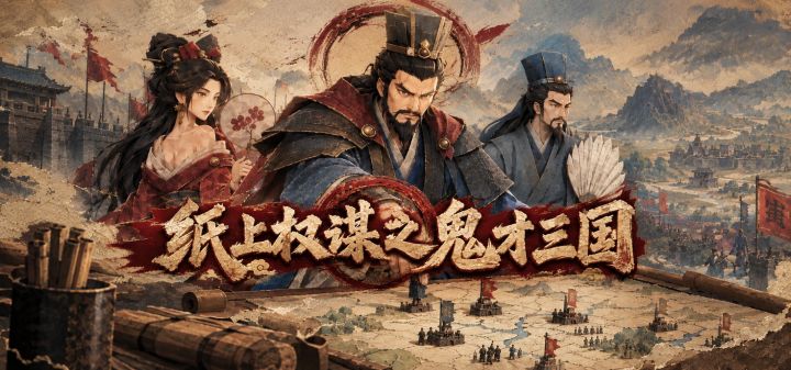 纸上权谋之鬼才三国 封面