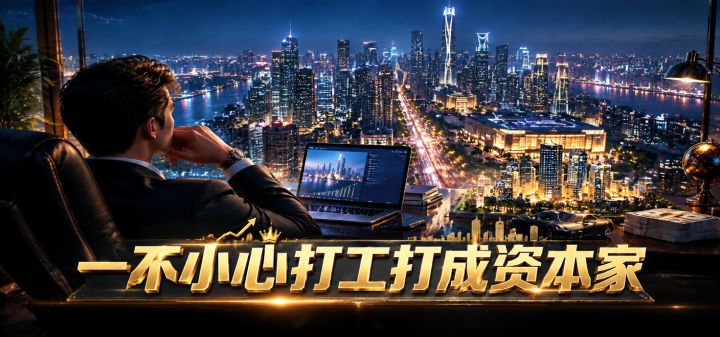 一不小心打工打成资本家 封面