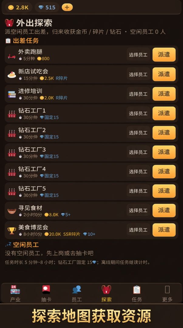 模拟经营之餐饮帝国游戏截图