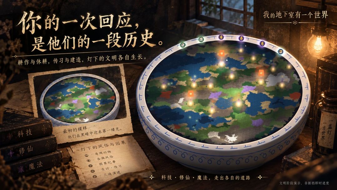 我的地下室有一个世界游戏截图