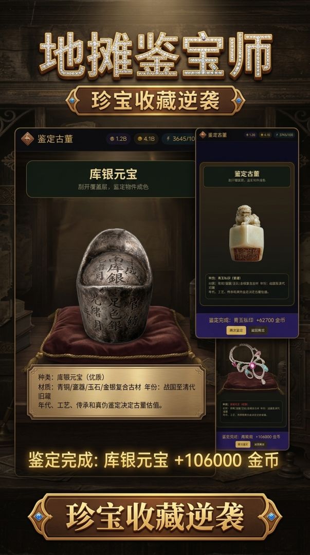 一夜暴富：地摊鉴宝大师游戏截图