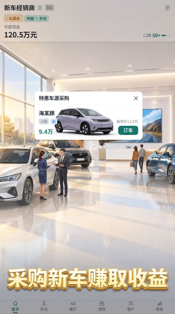 新车经销商:从野路子到顶级车行游戏截图