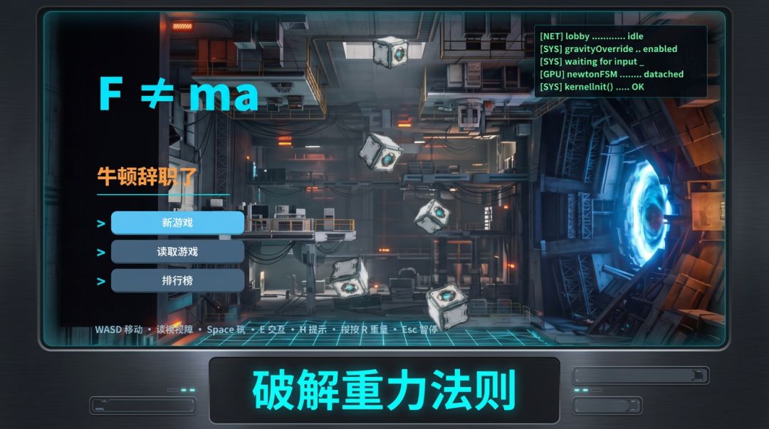 F 不等于ma:牛顿辞职了游戏截图