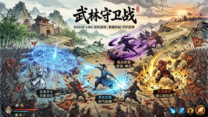 武林守卫战 封面
