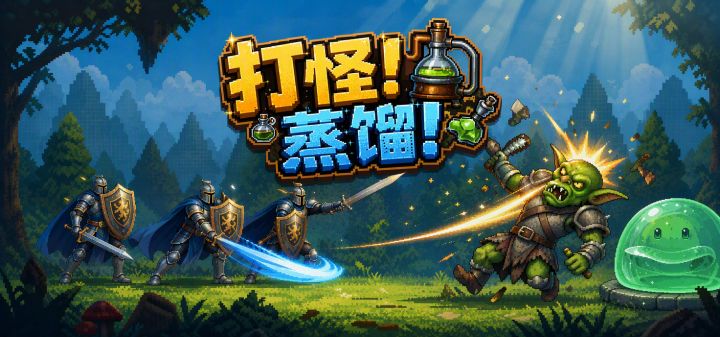 打怪!蒸馏! 封面