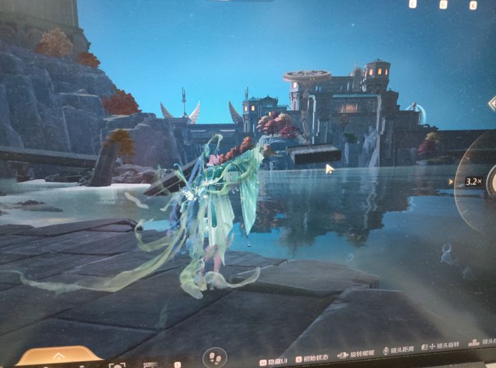 奇想星是急坠扫把跳过去拿的,不是钓鱼截图