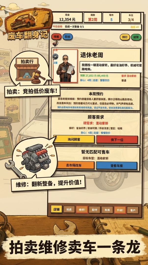废车翻身记游戏截图