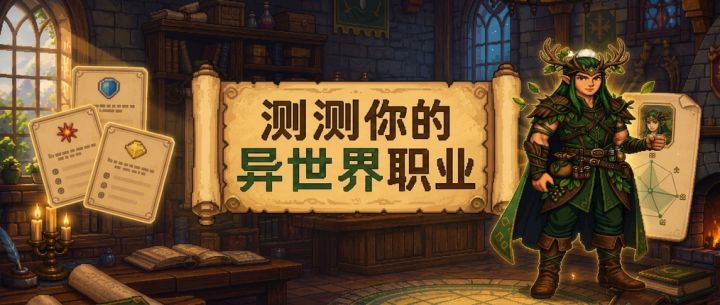 测测你的异世界职业 封面