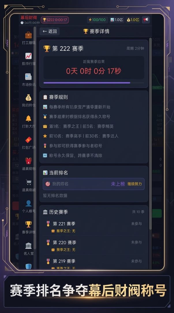 谁？在操纵股市游戏截图