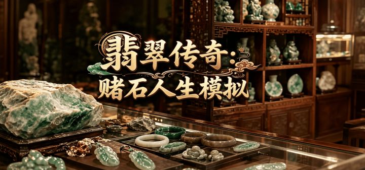 翡翠传奇：赌石人生模拟 封面