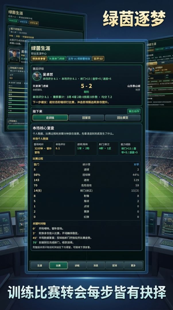 绿茵逐梦游戏截图