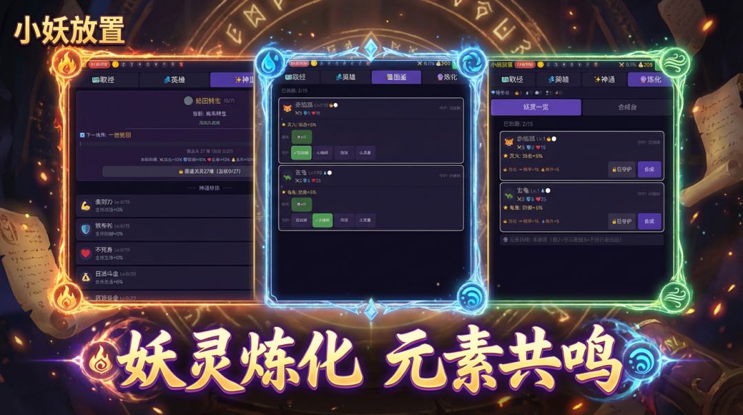 小妖放置游戏截图