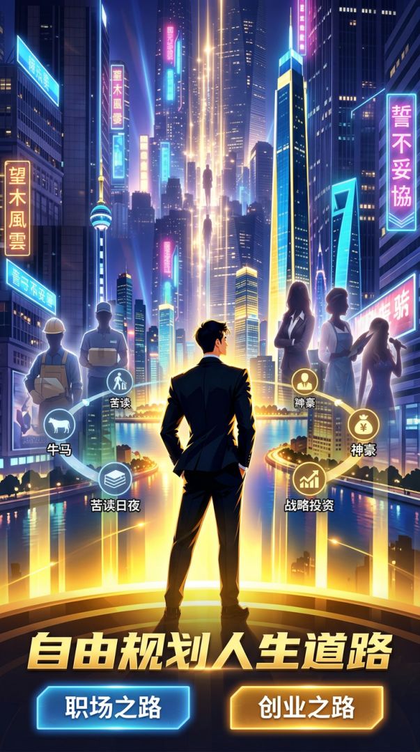 模拟人生：从牛马到亿万神豪游戏截图