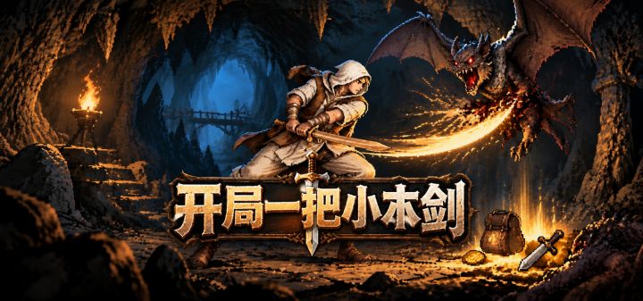 开局一把小木剑 封面