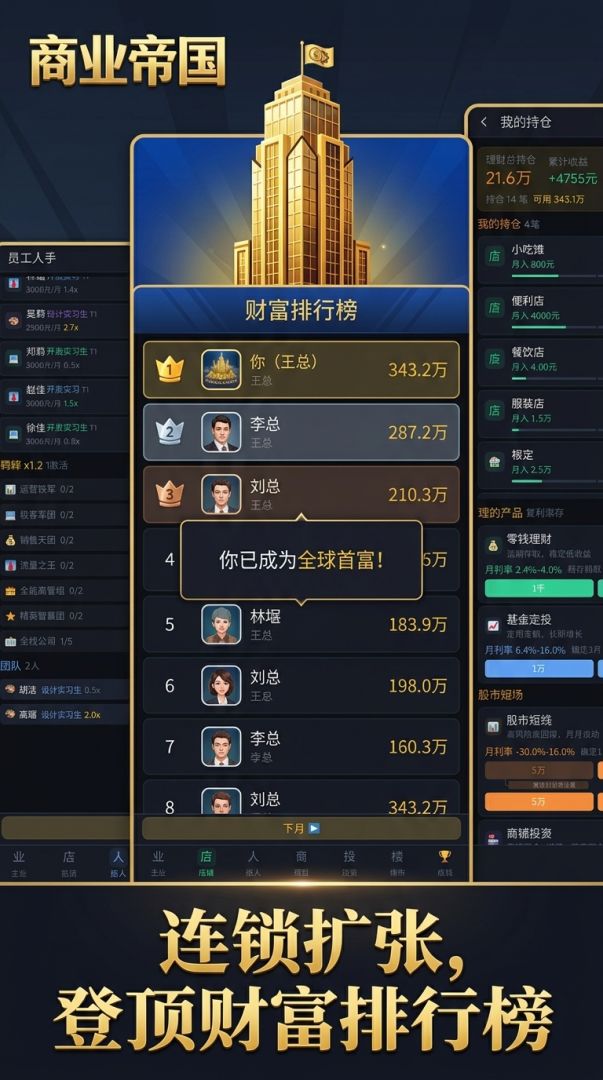 商业帝国游戏截图