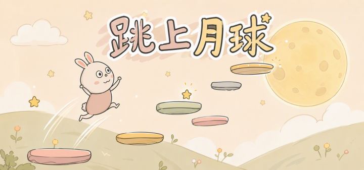 跳上月球 封面