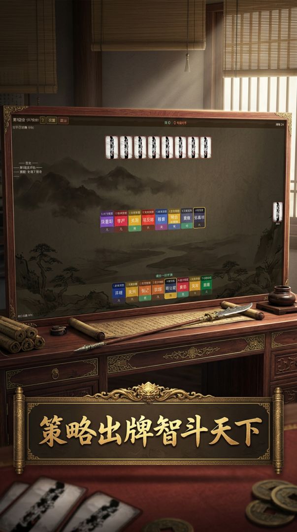 汉末霸业花牌游戏截图