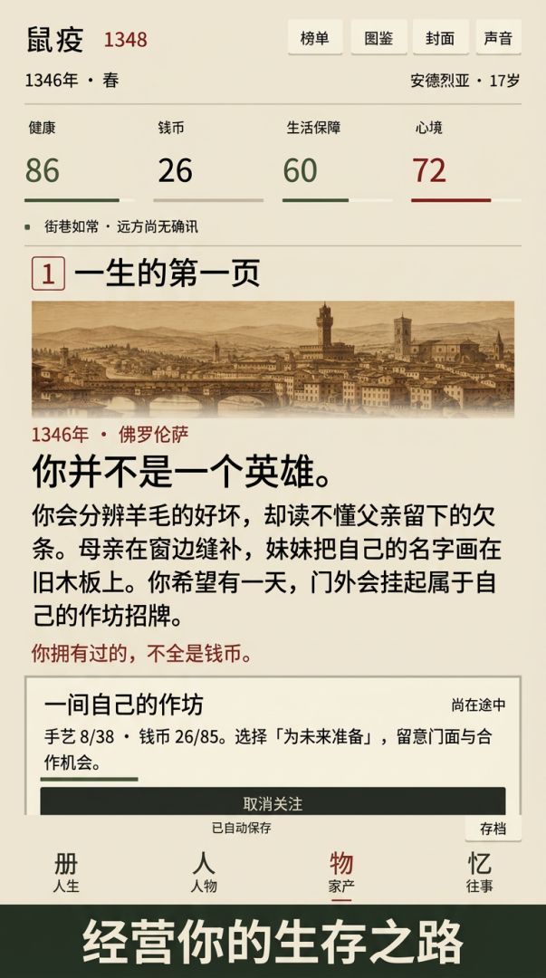 鼠疫1348游戏截图