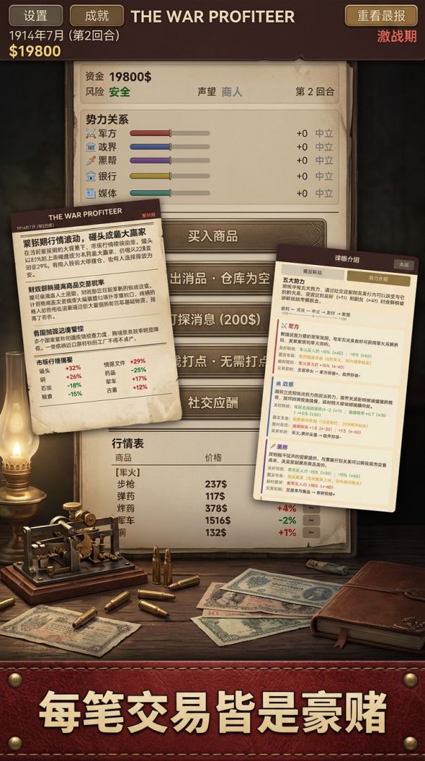 硝烟商人游戏截图