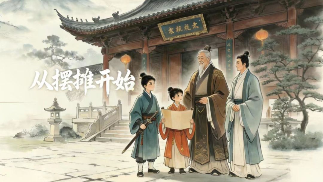 从摆摊开始