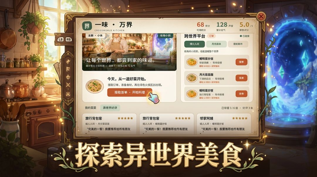 通过做菜我在异世界爆火了游戏截图