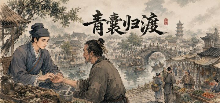 青囊归渡 封面