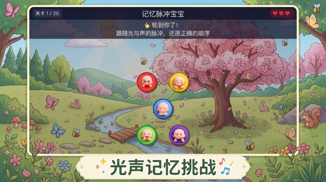 记忆脉冲宝宝游戏截图