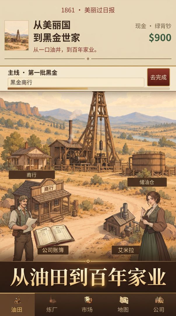 从美丽国到黑金世家游戏截图