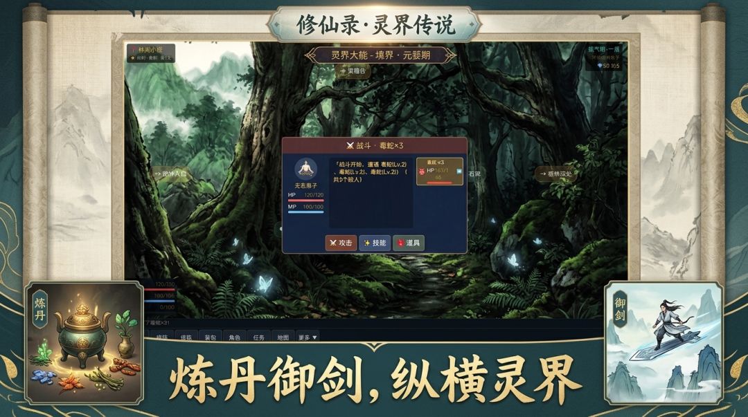 修仙录·灵界传说游戏截图
