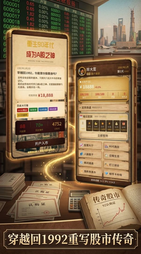 重生90年代成股神游戏截图