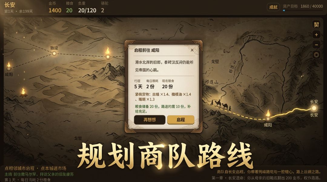 丝绸之路游戏截图