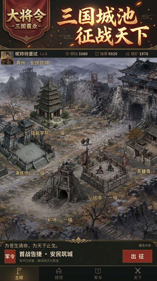 大将令之三国霸业游戏截图
