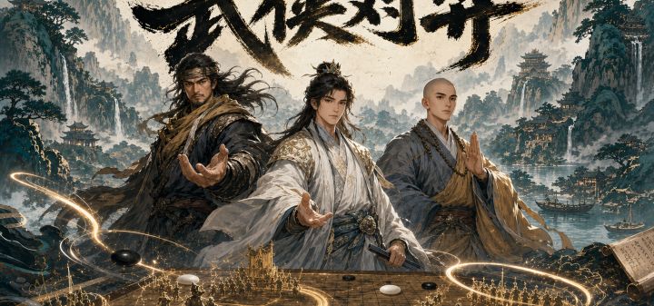 武侠对弈 封面