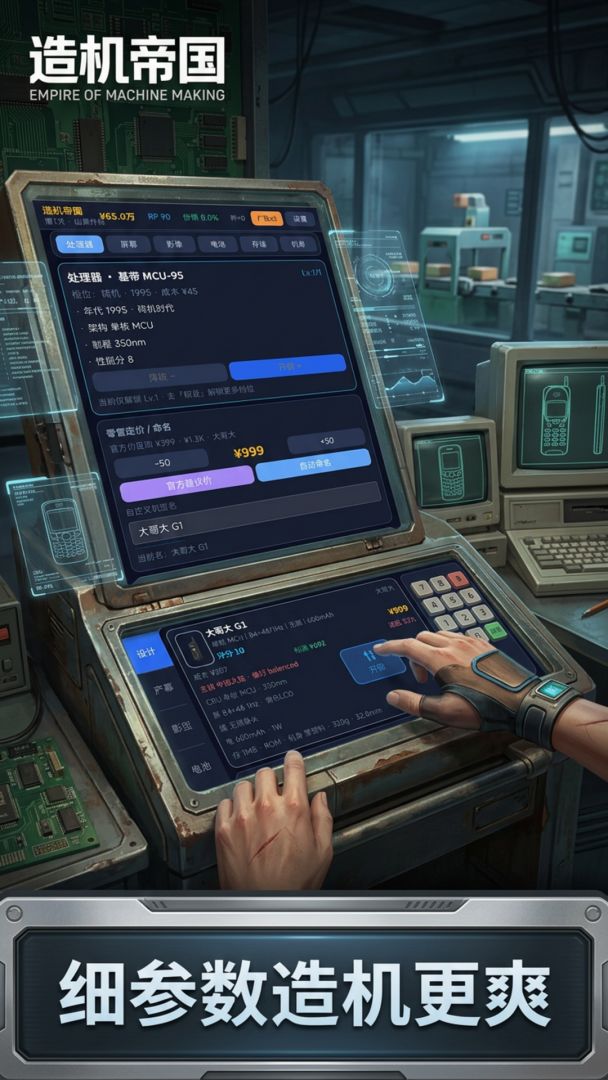 手机大亨:造机帝国游戏截图