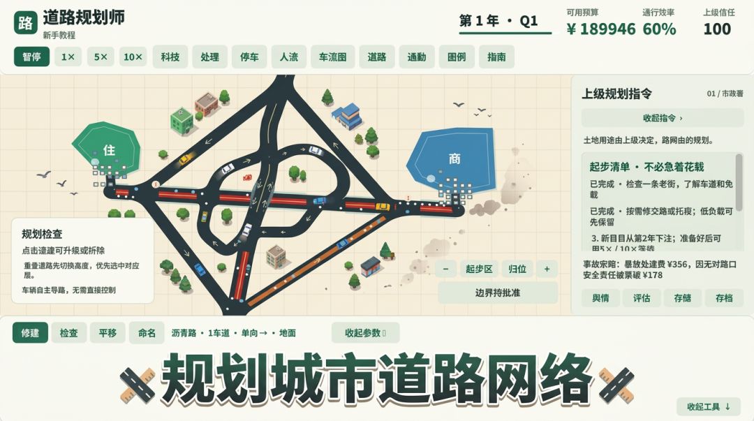 路网规划师游戏截图
