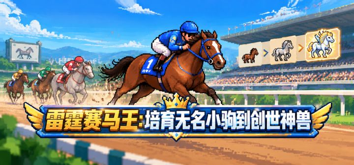 雷霆赛马王：培育无名小驹到创世神兽 封面