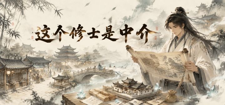 这个修士是中介 封面