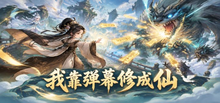 我靠弹幕修成仙 封面