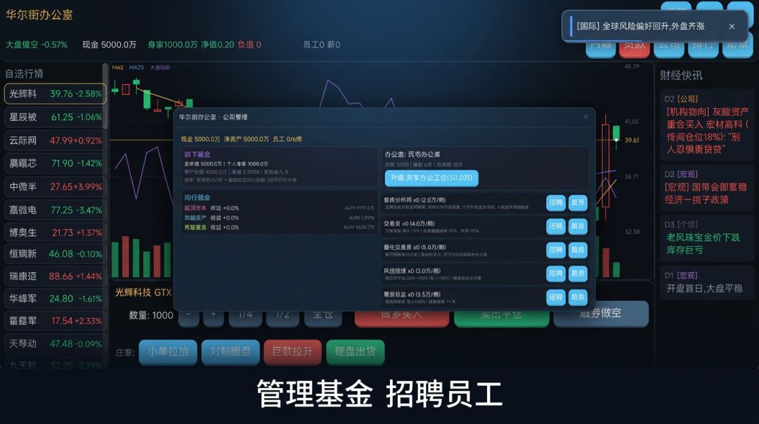 炒股模拟器游戏截图