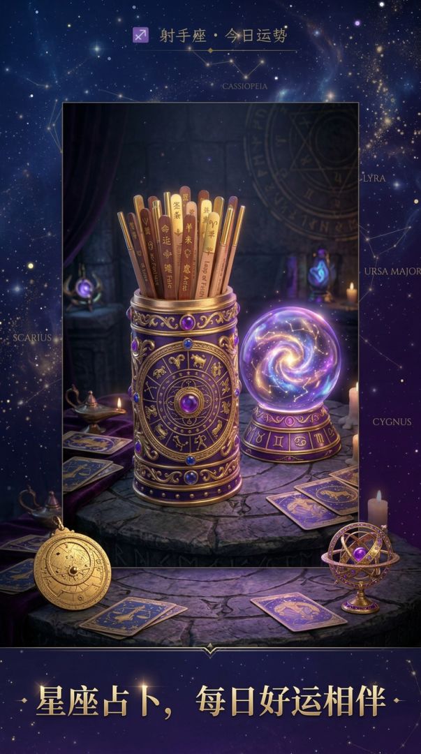每日运势签游戏截图